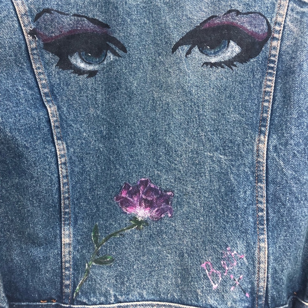 Vintage 1980’s denim jacket - Picture 3 of 7